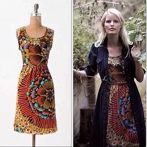 Edme  & Esyllte anthropology silk Lappula dress 2